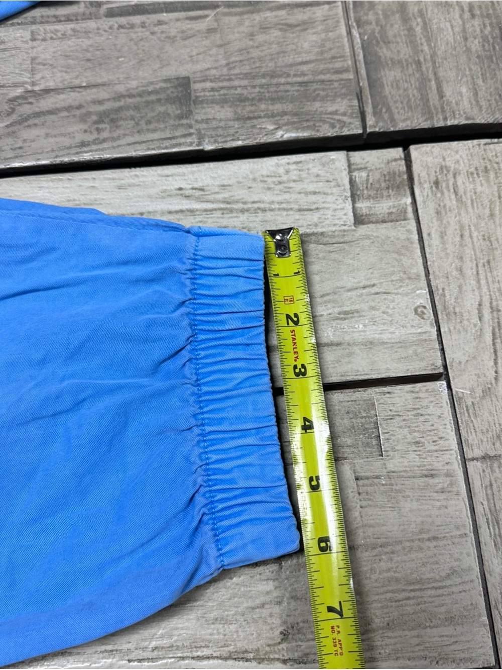 NWT Adidas Trefoil Essentials + Dye Woven Pants 2XL Semi Blue Burst Msrp $70 - Picture 6 of 9
